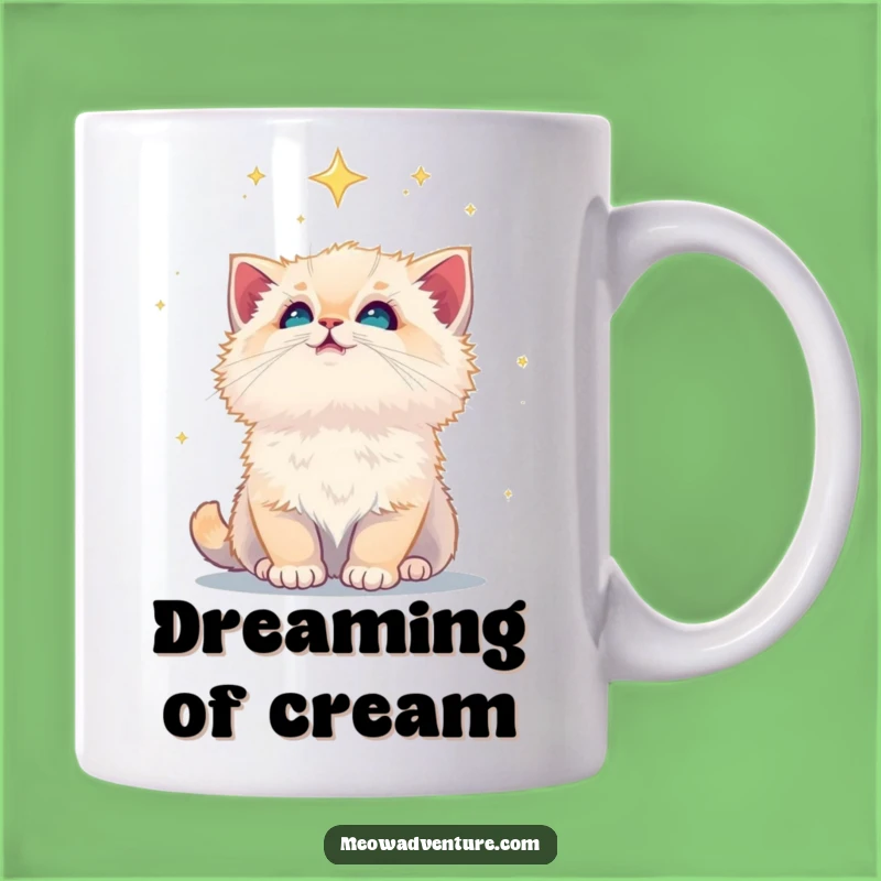 Funny Kitten Starry Sky Mug: Whimsical and Funny Gift for Dreamers
