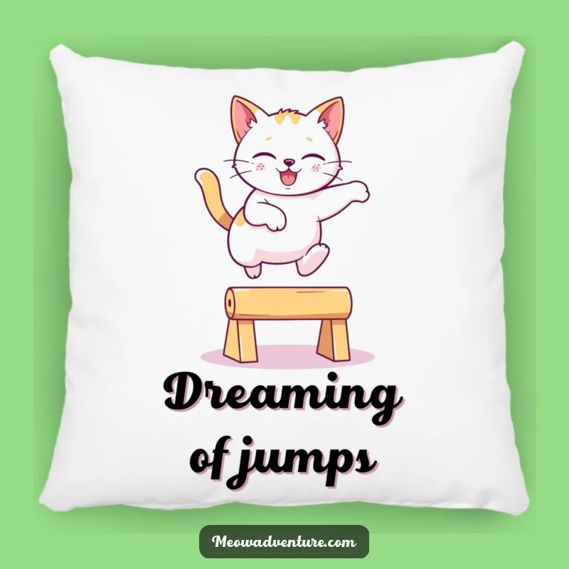 Funny Playful Cat Pillow: Cozy Agility, Adorable Funny Gift