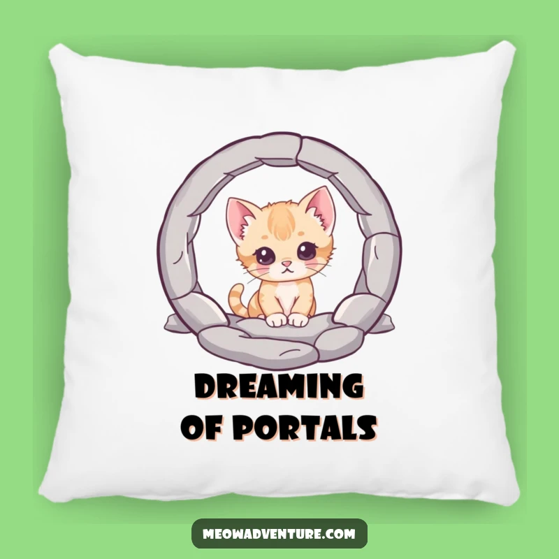 Funny Curious Kitten Pillow: Cozy Comfort for Little Explorers, Perfect Funny Gift