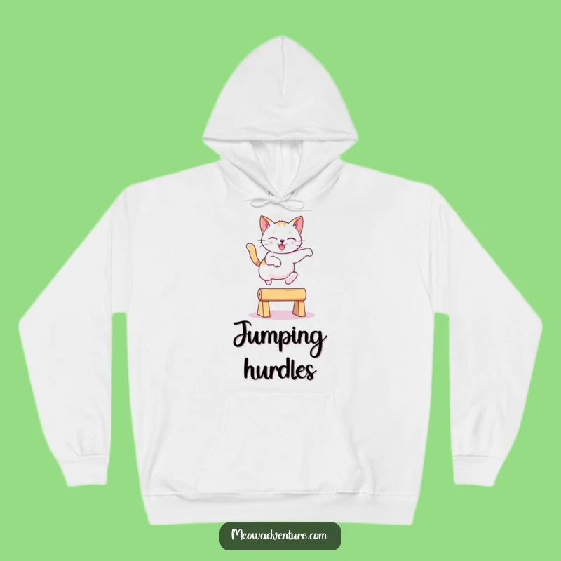 Cozy Funny Playful Cat Hoodie: Agile Comfort, Snuggly Funny Gift