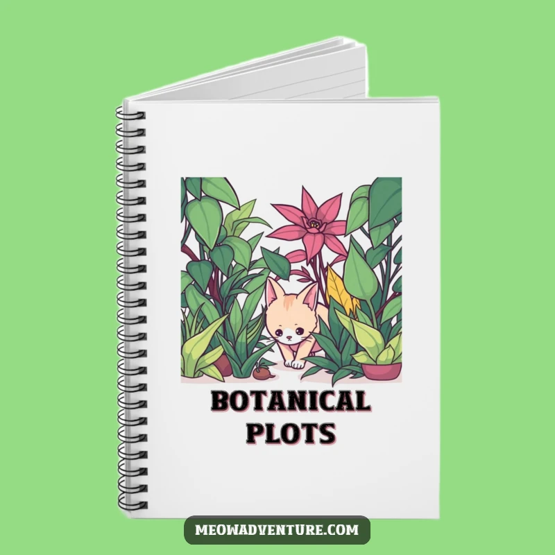 Funny Cat Notebook - Jungle Plans - Humorous Journal for Explorers