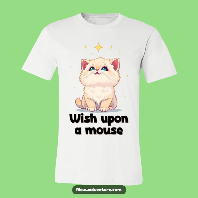 Funny Kitten Starry Sky T-Shirt: Wear Your Dreams with This Whimsical Tee